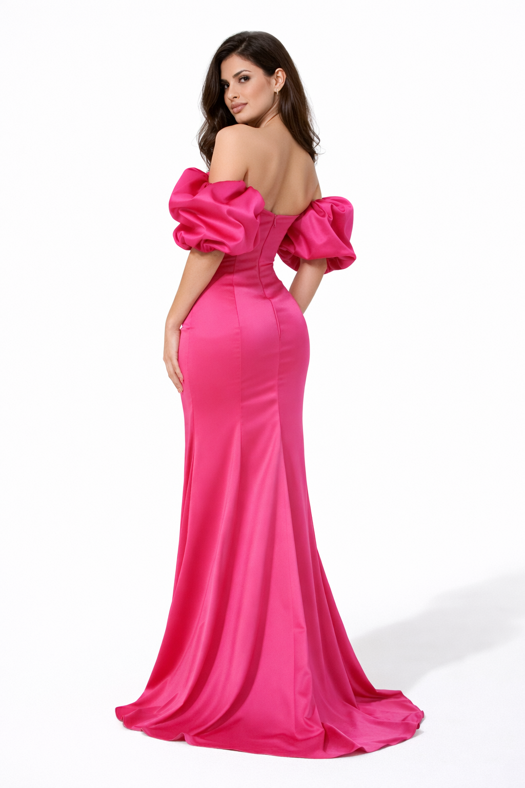 Fioritura Rosa Prom Mermaid Magical Gown