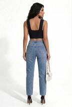 XTECK Ribbed Halter Top